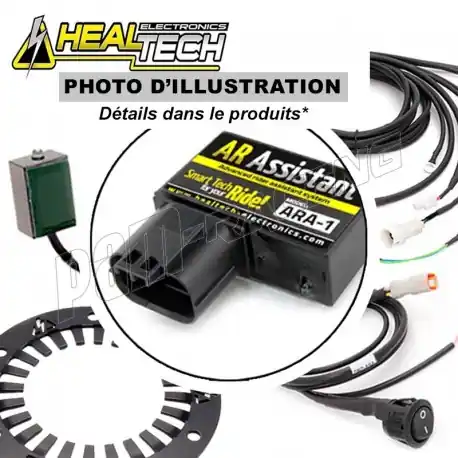 AR Assistant launch & traction control, anti wheeling, limiteur vitesse HEALTECH R3 2022-2025, R7 2021-2023, MT-07 2014-2025 Aktuell