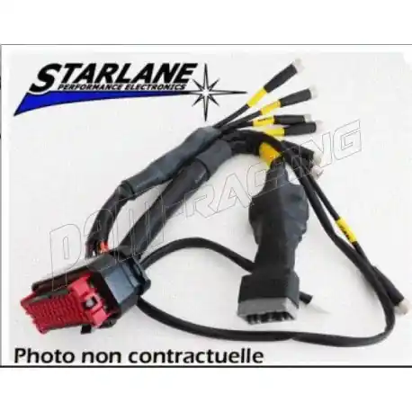 Preisknaller Faisceau Plug & Play pour Tableau de bord GPS DAVINCI-II S X-SERIES STARLANE KAWASAKI ZX10R 2004-2005