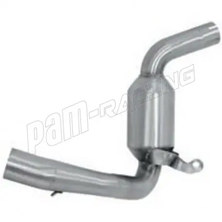 Raccord catalytique homologué inox ARROW RC125/390 2015-2016 Echt